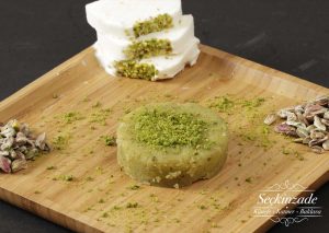 Pistachio Semolina Halva